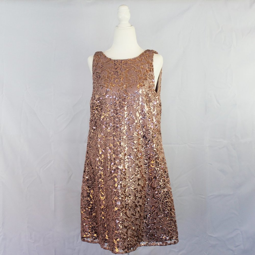 Glittering Badgley Mischka 6 Cocktail Dress - Sparkling Bell of the Ball!